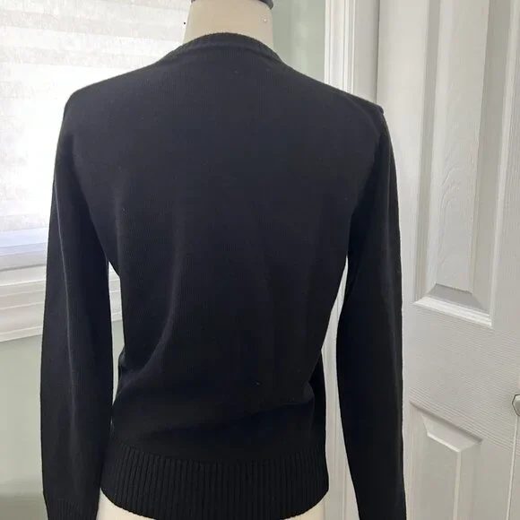 Tory Burch Cashmere sweater with logo! Size Medium. NWOT - Picture 4 of 10